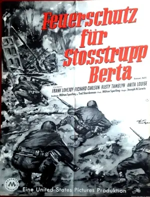 Feuerschutz für Stoßtrupp Berta