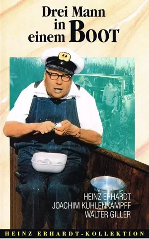 Drei Mann in einem Boot