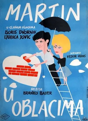 Martin in den Wolken