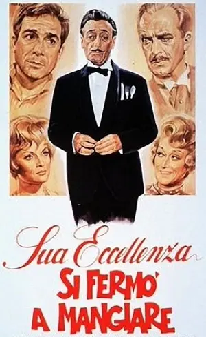 Seine Exzellenz bleibt zum Essen