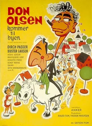 Don Olsen kommer til byen