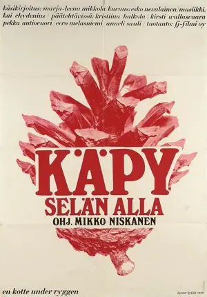 Tannenzapfen unter dem Rücken