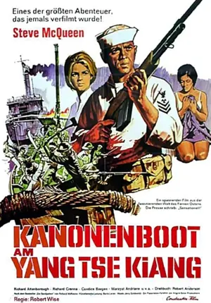 Kanonenboot am Yangtse-Kiang