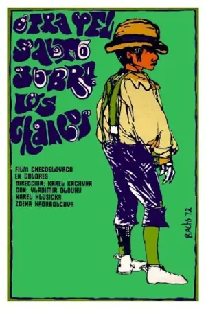 Ich springe über Pfützen