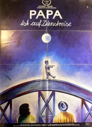 Papa ist auf Dienstreise