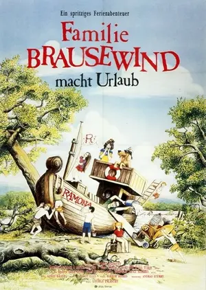 Familie Brausewind im Urlaub