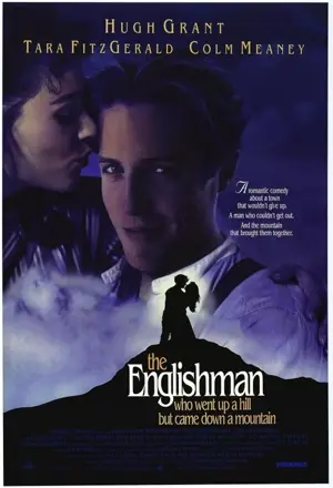 Der Engländer der auf einen Hügel stieg und von einem Berg herunterkam