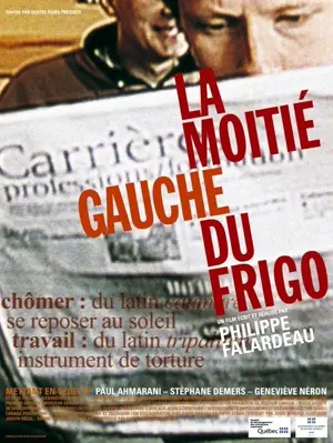 La moitié gauche du frigo