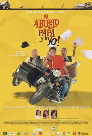 Mi abuelo, mi papá y yo