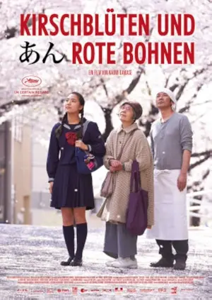 Kirschblüten und rote Bohnen